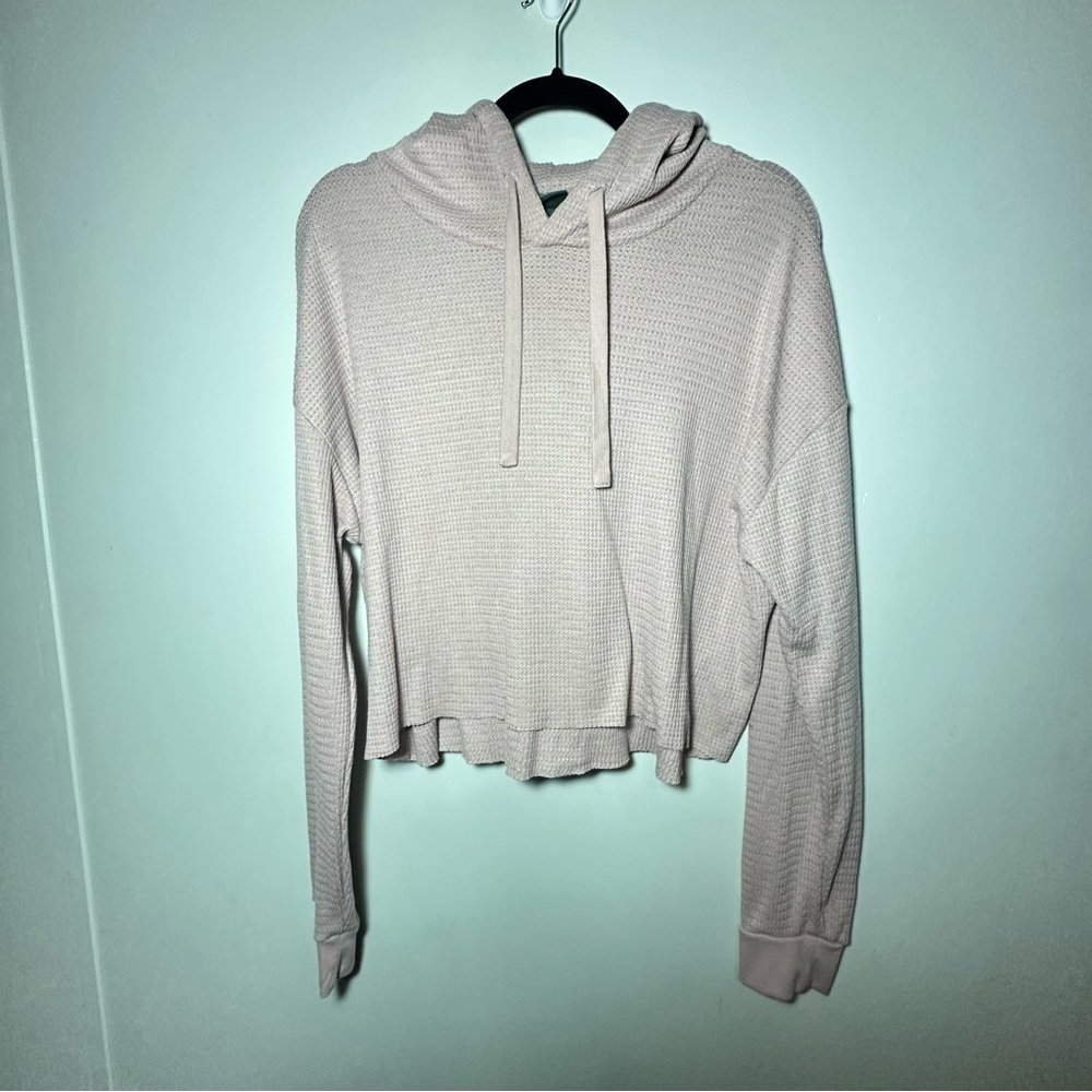 Wild Fable Cropped Hoodie Long Sleeve Top size Medium
